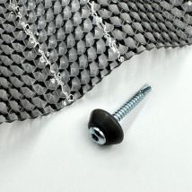 Verzinkte Schrauben M5 X 40 Mm Für Metall Mit Grau Dichtscheibe Mk Pc Diamonds 50 Stück