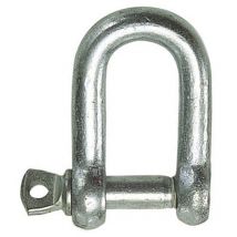 Verzinkter gerader Schäkel m6 1/4