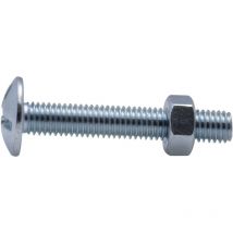 Vissal - Zinkbeschichtete Ofenschraube Viswood ø 8x60mm (Packung mit 4 Schrauben)