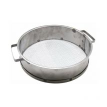 Verzinktes Eisensiebsieb - Maglia 2x2 mm.