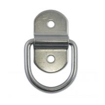 Verzurröse mit Zapfen, Durchmesser 5.5 mm, flach 32X58 mm, 2 Stück