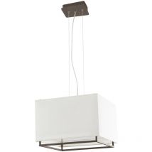 Faro Vesper-2 - Barra colgante de techo con 3 luces marrón, beige, E27