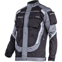Veste Avec Reflet . Rayures, Noir-gris, 'l', Ce, Lahti