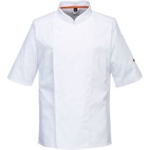 Veste de cuisine mc Stretch Mesh Air Pro Blanc s