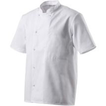 Veste De Cuisine Mixte Manches Courtes Robur Inox Blanc M