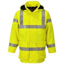 Veste de pluie hi-vis multi lite Bizflame Jaune 3XL