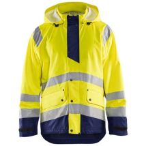 Veste de pluie haute visibilité niveau 1 4323 - Jaune fluo/Marine 4XL