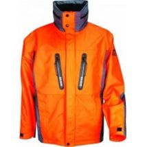 Solidur - Chubasquero profesional con capucha Chubasquero profesional con capucha H2OVEOR-XS
