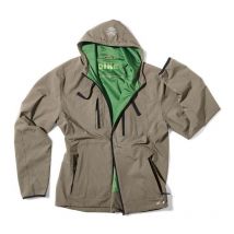 Veste de travail à capuche zippée giaccone goodwin - Mastic xxl
