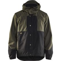 Veste de travail paysagiste 4854 - Vert armée/Noir xs