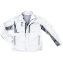 Veste de travail Champ, Taille s, blanc/gris