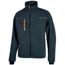 Veste de travail en tissu pluton - Bleu m