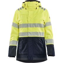 Veste de travail hardshell multinorme femme 4449 - Jaune/Marine m