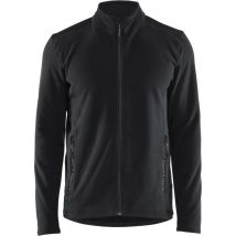 Veste de travail micropolaire 4765 - Noir/Gris moyen xxl