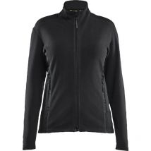 Veste de travail micropolaire femme 4766 - Noir/Gris moyen l
