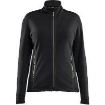 Veste de travail micropolaire femme 4766 - Noir/Jaune l