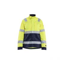 Veste de travail multinormes femme 4091 - Jaune/Marine m