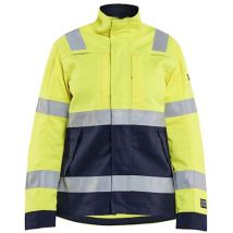 Veste de travail multinormes femme 4091 - Jaune/Marine xs
