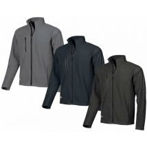 Giacca in pile Upower Warm-Grigio-XL - Gris -