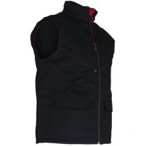 LMA Arbeitsjacke gesteppter Bodywarmer Schwarz M – 65% Polyester, 35% Baumwolle – 245 g/m²