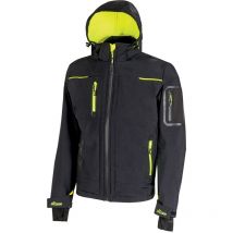 Veste de travail softshell Space Noire txxl U-power