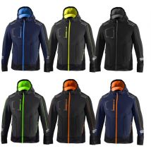 Veste de travail Sparco York Tech Soft-Shell 02412 - XS - Noir / Orange