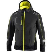 02412GSGF3 York Veste de travail soft-shell Gris/Jaune m - Sparco