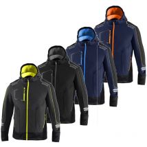 02412BMAF3 Veste de travail soft-shell York Bleu/Orange s - Sparco