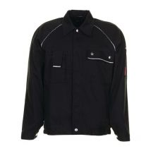 Blouson à ceinture Canvas 320 taille 48 noir/noir 65 % pes / 35 % co