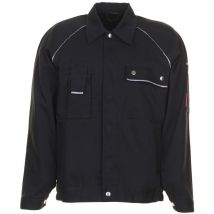 Veste de travail,Canvas,320g/qm, Taille 58,noir