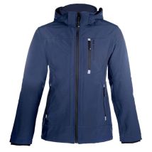 L, Noir: Veste D'Équitation Homme En Tissu Technique Softshell Modèle Sport