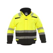Veste dhiver Umag RS-Line haute visibilité jaune - noir taille 5XL HYDROWEAR 072396YB5XL