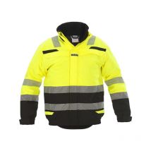 Veste dhiver Umag RS-Line haute visibilité jaune - noir taille l Hydrowear 072396YBL