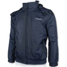 M, Bleu: Veste d'hiver unisexe imperméable et respirante