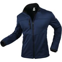 Bp - Veste En Softshell 1696 Taille 2xl Bleu Nuit