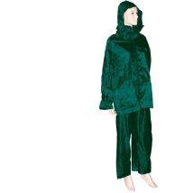 Veste et pantalon complet en pvc impermeable Brixo vert nylondry - taille l