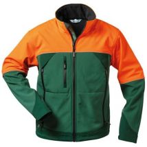 Veste forestière Sanddorn, Softshell,Gr.S,vert /orange