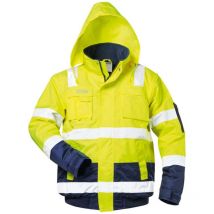 Veste haute visibilité pilote axel Taille S,jaune/bleu
