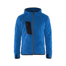Veste de travail en moumoute à capuche 4863 - Bleu s