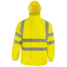 Veste de pluie rjg, Taille s, jaune