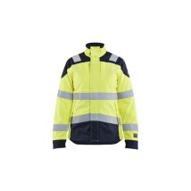 Veste de travail multinormes inhérent femme 4969 - Jaune fluo/Marine l