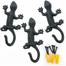 Kartokner - Veste murale, cadre à crochet, éruption cutanée motif mural rétro -3 chambres, 15 cm
