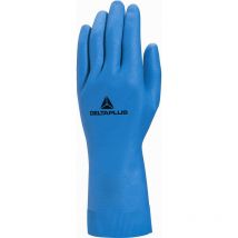 Gant delta plus latex naturel sur support floqué coton -VE440BL0 T8