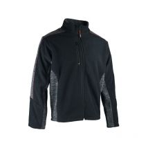 Veste Polaire Polar - Noir/Gris Chiné - T.6 - 2289-6