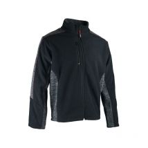Veste Polaire Polar - Noir/Gris Chiné - T.3 - 2289-3