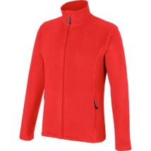Veste polaire de travail zippée Job + Würth Modyf rouge s