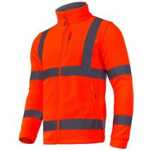 Veste Polaire Haute Visibilité Orange, "xl", Ce, Lahti