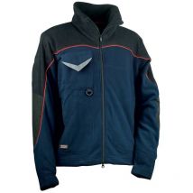 Veste avec doublure polaire rider bleu marine noir Cofra taille s