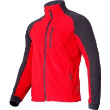 Veste Polaire, Rouge Et Gris, 'xs', Ce, Lahti