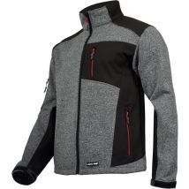 Veste Pull Doux. Inserts, Gris-noir, 'm', Ce, Lahti